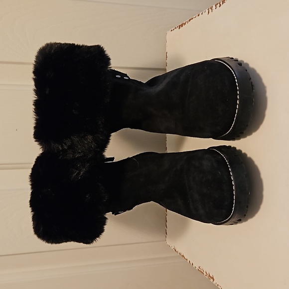 Talbots Tish Foldover Suede Ankle Boot - Picture 2 of 8